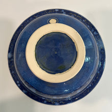 Load image into Gallery viewer, Blue Starburst Pottery Bowl