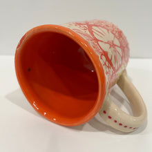 Load image into Gallery viewer, Inside of Fruit Slice Pottery Mug