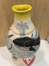 Load image into Gallery viewer, Of Sand and Sea Vase Whale View
