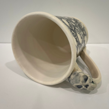 Load image into Gallery viewer, Inside of Skull Pottery Mug 3.