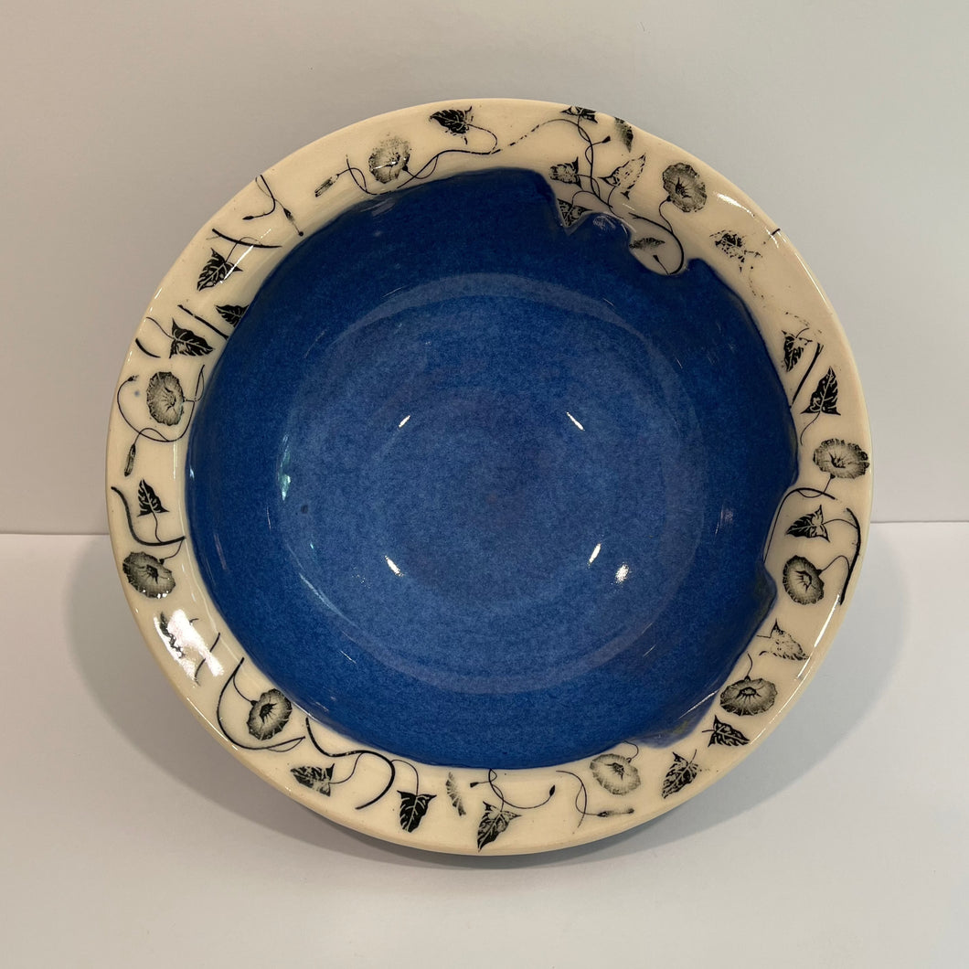Starburst Pottery Bowl Inside View