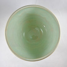 Load image into Gallery viewer, Light Green Pottery Bowl Inside View
