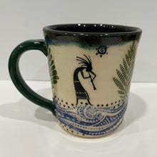Load image into Gallery viewer, kokopelli pottery mug
