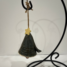 Load image into Gallery viewer, Decorative bell with a star on a white background
