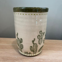 Load image into Gallery viewer, Cactus Pottery Pencil Holder
