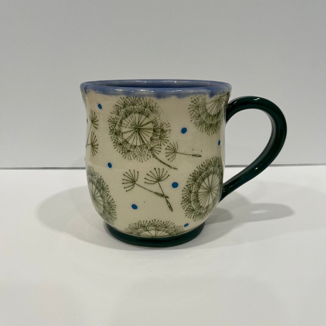 Dandelion Pottery Mug