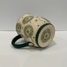 Load image into Gallery viewer, Dandelion Pottery Mug Bottom View
