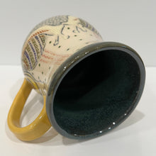 Load image into Gallery viewer, Inside of Snail Pottery Mug
