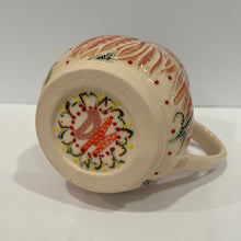 Load image into Gallery viewer, Cone Flower Pottery Mug Bottom
