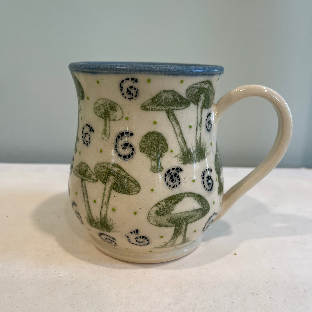 Mushroom Pottery Mug