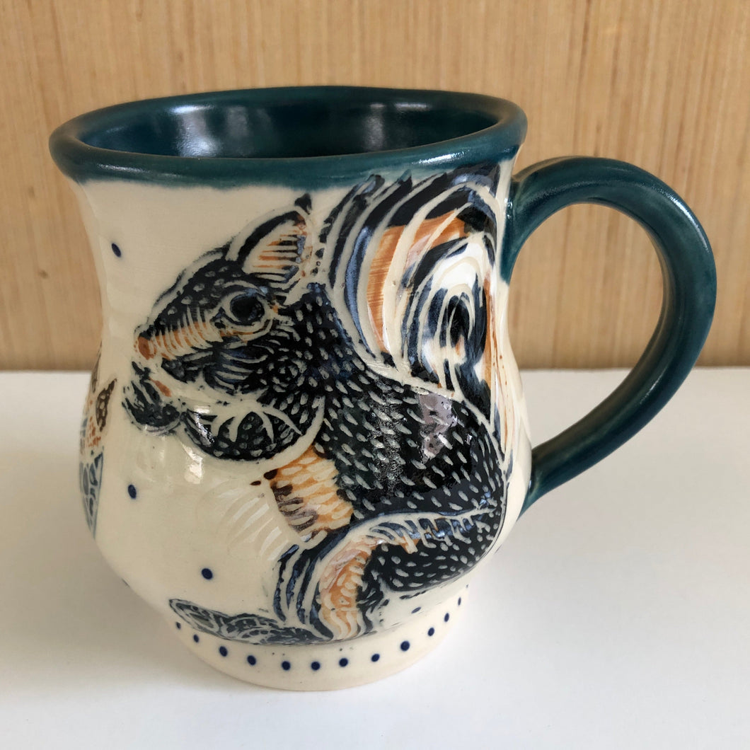 Squirrel Animal Pottery Mug 2