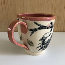 Load image into Gallery viewer, Opossum Animal Pottery Mug 4

